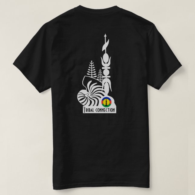 T-shirt Cagou Style/Tribal connection (Design baksida)