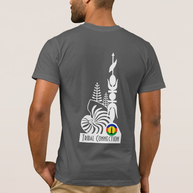 T-shirt Cagou Style/Tribal connection (Baksida)