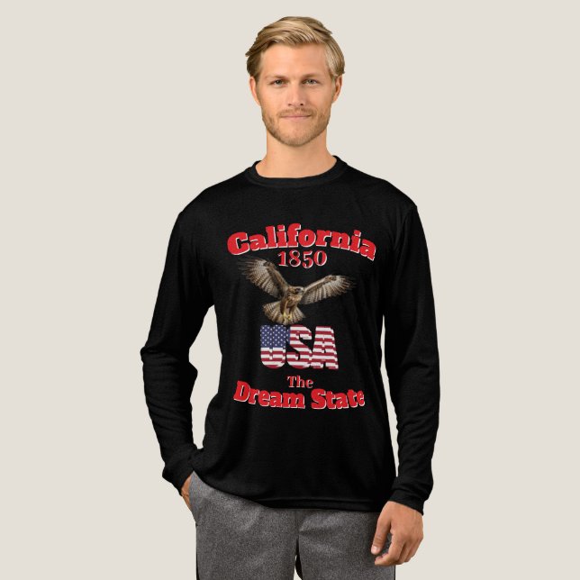 T-Shirt California 1850 (Hel framsida)