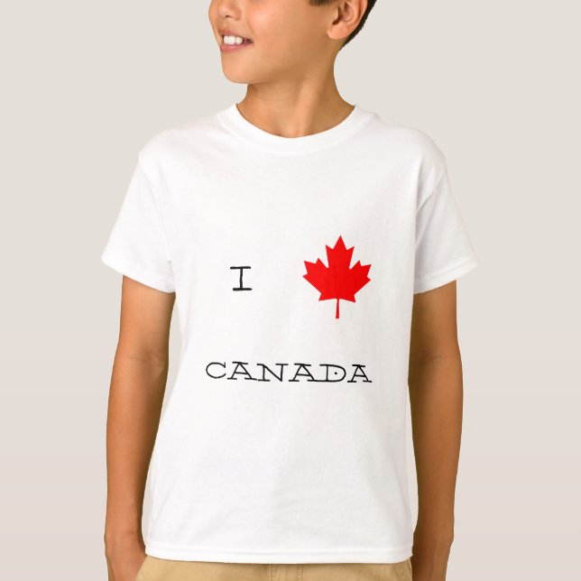 T-SHIRT CANADA (Framsida)