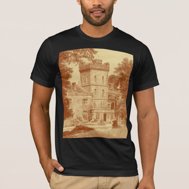 T-Shirt - Capernwray Hall (Custard/Cinnamon) (Framsida)