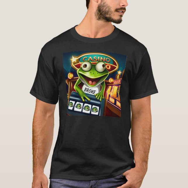 T-Shirt Casino Frog (Framsida)