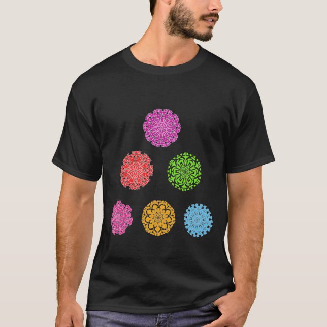 T-Shirt Chakra pyramide remastered (Framsida)