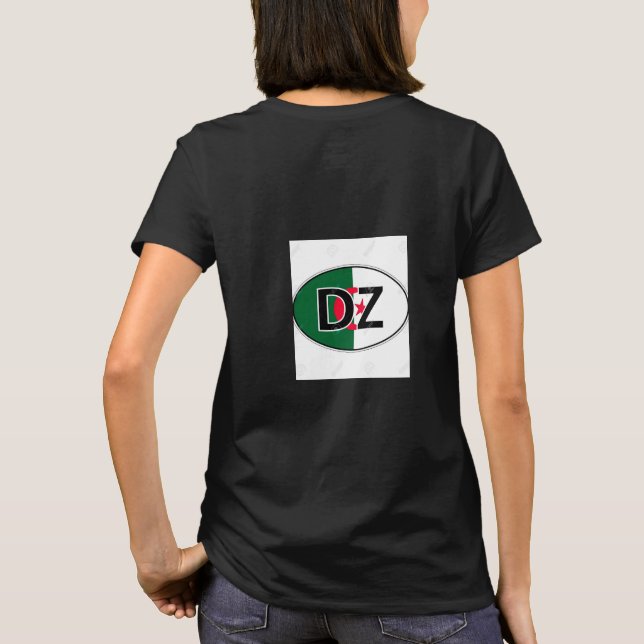 T-Shirt championne du monde Imane Khelif  (Baksida)