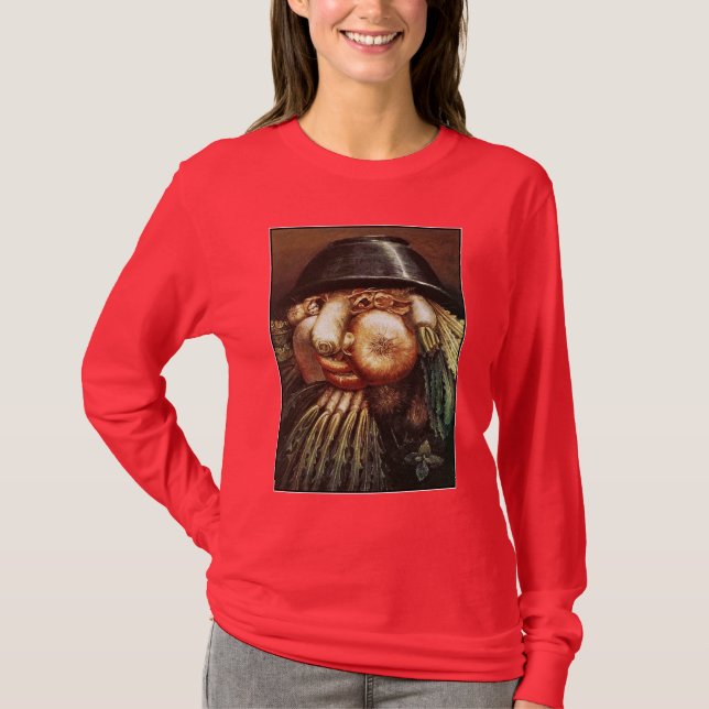 T-Shirt: Chef - av Giuseppe Acrimboldo Tee Shirt (Framsida)