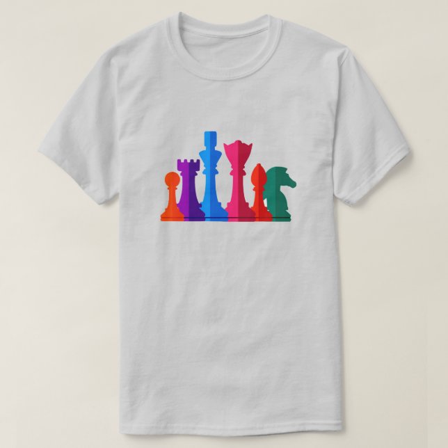 T-Shirt Chess (Design framsida)