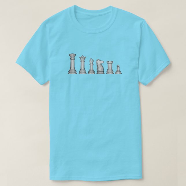 T-Shirt Chess (Design framsida)