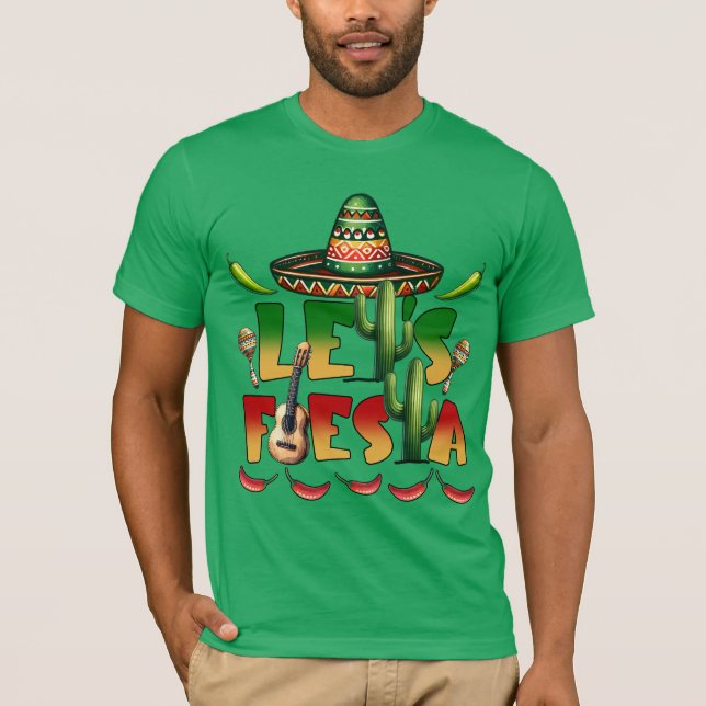 T-Shirt-Cinco De Mayo T-Shirt (Framsida)
