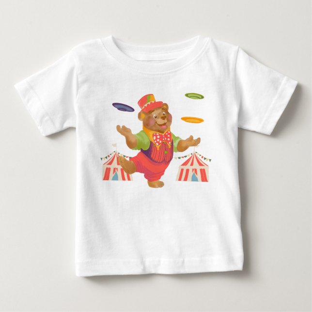 T-shirt Circus Bear (Framsida)