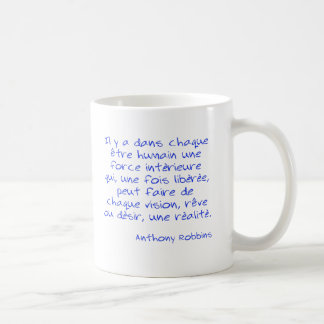 T-shirt Citation Anthony Robbins Il y a dans chaqu Kaffemugg