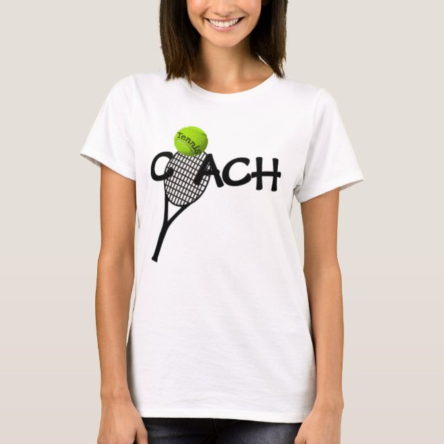 T shirt Coach Tennis Boll Game (Framsida)