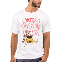 T-SHIRT COFFEE GE ME POWER