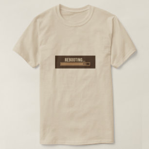 T-Shirt (Coffee Reboot   För kaffefanatiker)