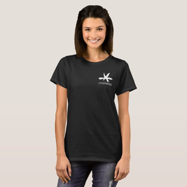 T-Shirt Columbine Femme (Hel framsida)
