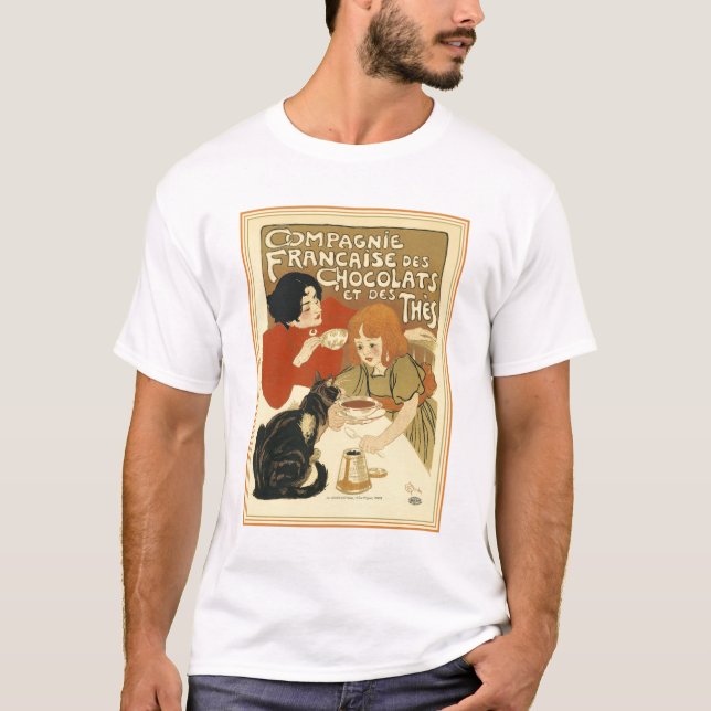 T-Shirt: Compagnie Francaise des Chocolats Tröja (Framsida)
