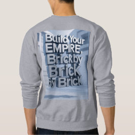 T-Shirt Construct Your Kingdom, Brick by Brick b Lång Ärmad Tröja