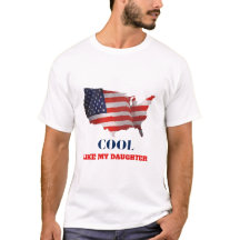 T-shirt: Cool som min dotter