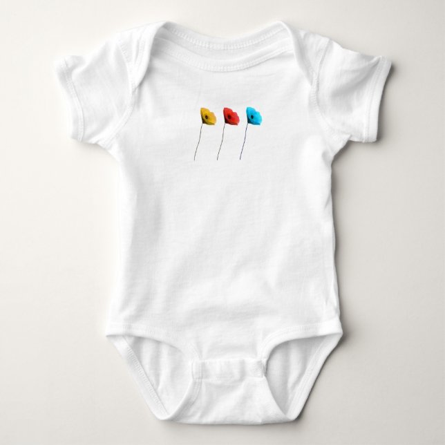 T-shirt coquelicot (Framsida)