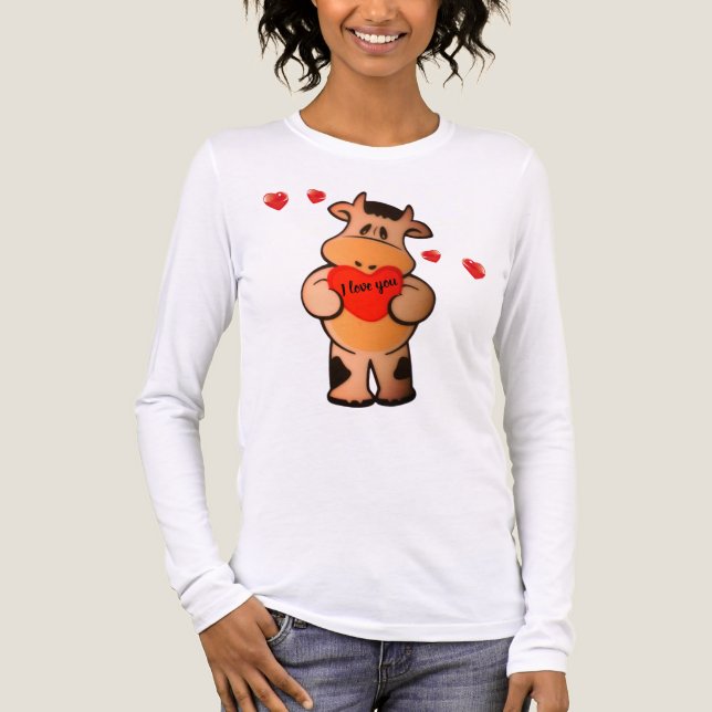 T-Shirt Cow feelings  (Framsida)