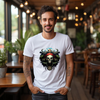 t-shirt Crâne, Pirate, effrayant