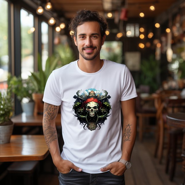 t-shirt Crâne, Pirate, effrayant (Skapare uppladdad)
