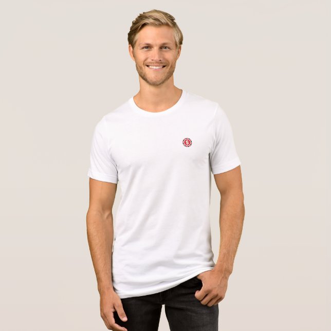 T-shirt CritiqueJeu (Blanc) (Framsida Full)