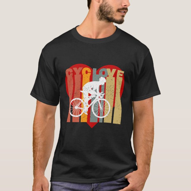T-Shirt-cyklinpassionerat T Shirt (Framsida)