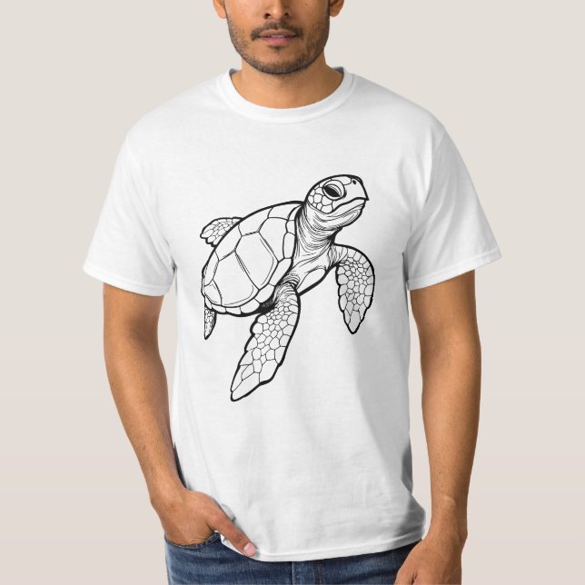 t-shirt d’anatomie des tortues de mer, sweat-shirt (Framsida)