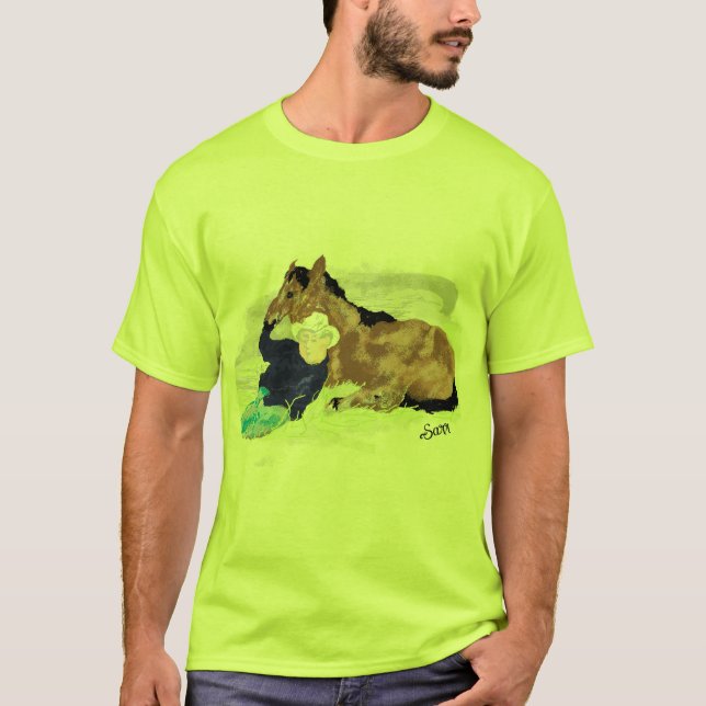 T-Shirt : Dag för slappna av (Framsida)