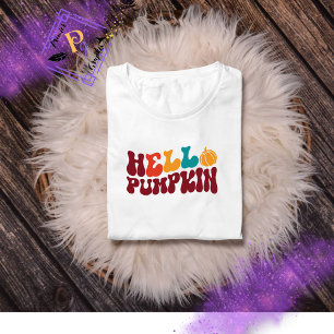 T-Shirt Dam Hej Pumpkin