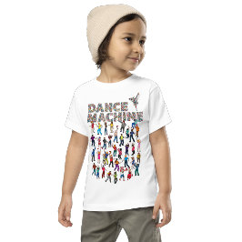 T-Shirt Dance Maskin Colorful People Illustration