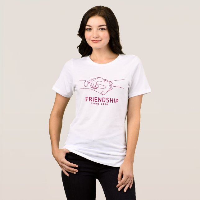 T-Shirt Day of Love and Friendship (Framsida Full)