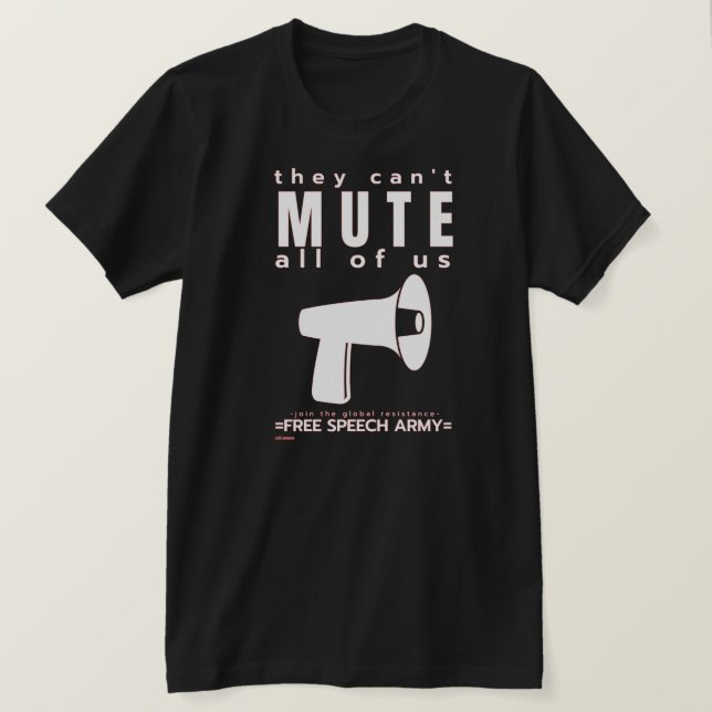 T-shirt "DE KAN INTE MUTE..." (Design framsida)