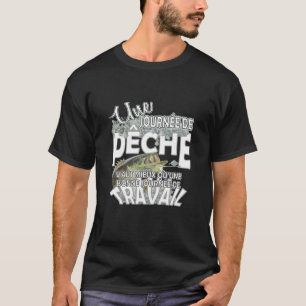 T-shirt de pêche poisson