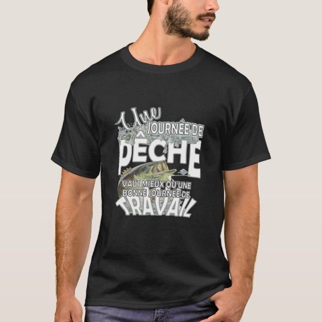T-shirt de pêche poisson (Framsida)
