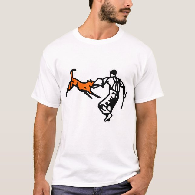 t-shirt defence malinois (Framsida)