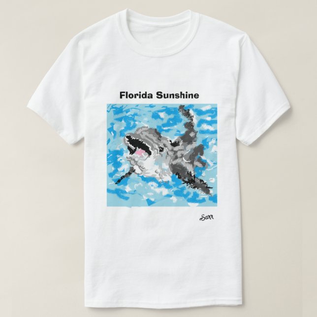 T-shirt: Delfin på lek T Shirt (Design framsida)