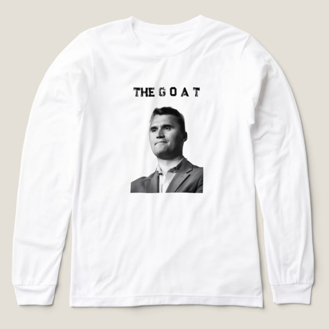 T-Shirt- den största är charlie kirk T Shirt (Design framsida)