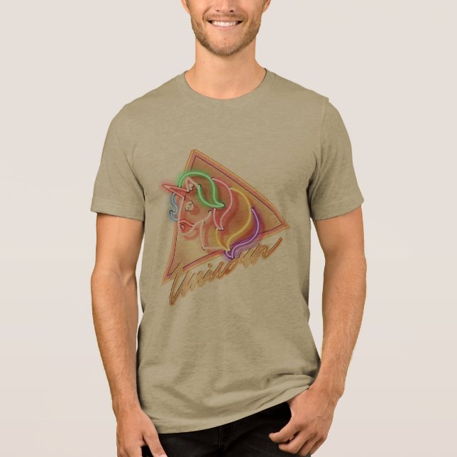 T-shirt design är enhörning (Framsida)