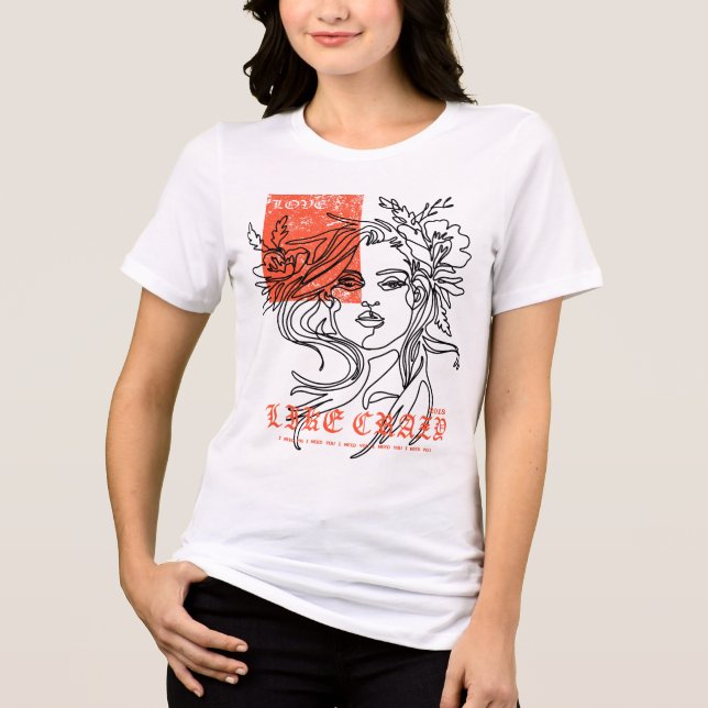 T-shirt design är fin konst (Framsida)