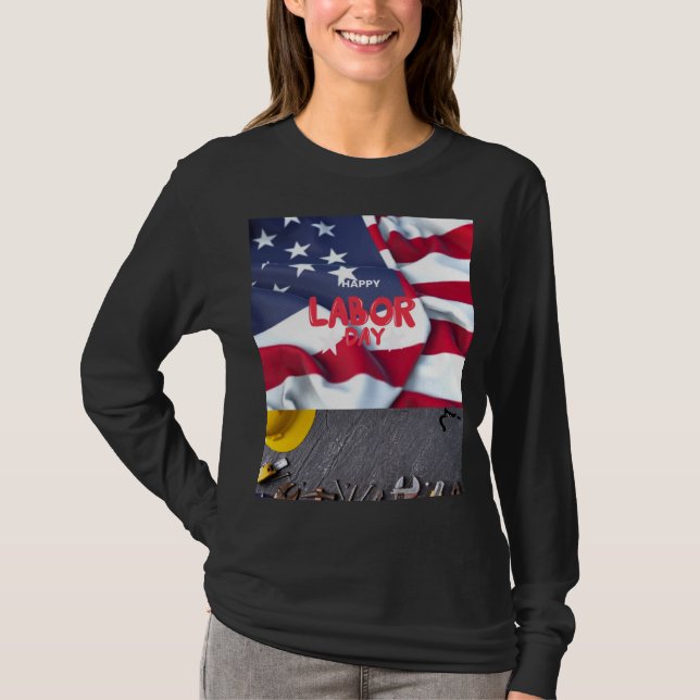 T-shirt design av arbetsdags konst  (Framsida)