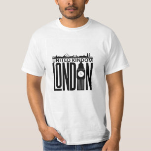T-shirt design av Förenade kungariket