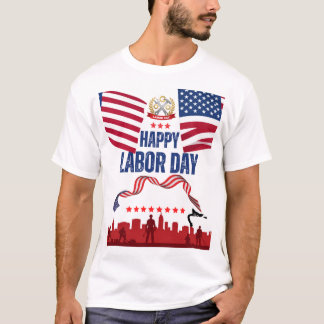 T-shirt design av glad arbetsdag