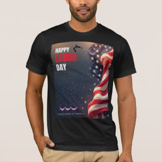 T-shirt design av glad arbetsdag