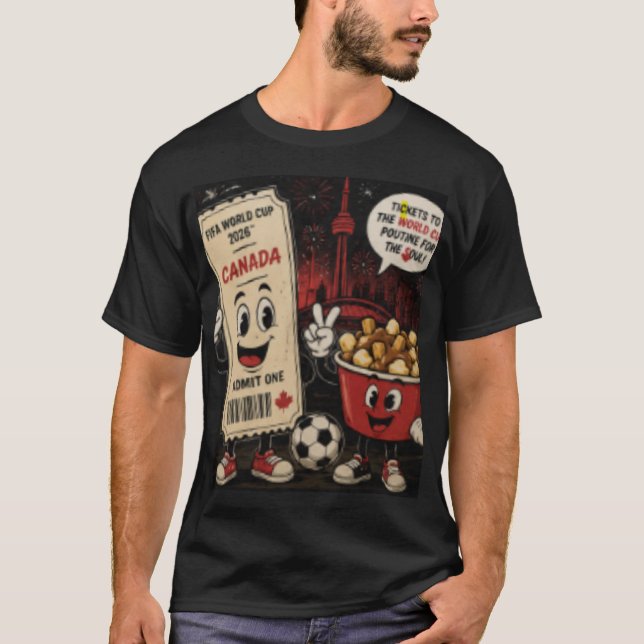 T-shirt design canada2026 (Framsida)