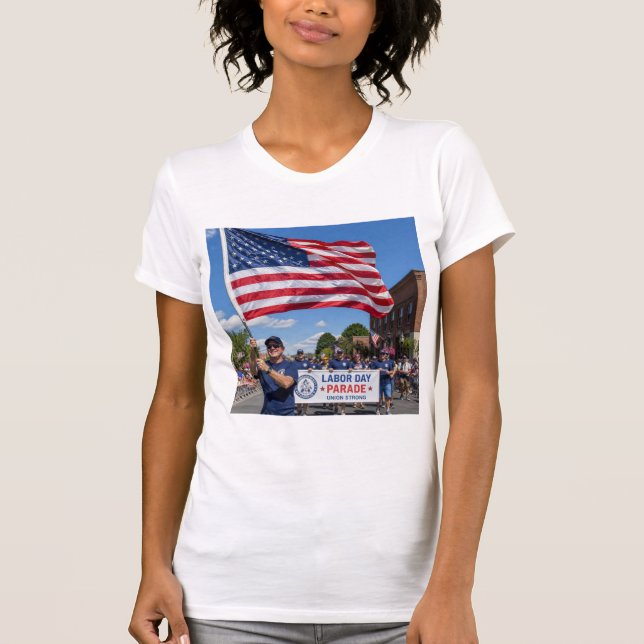 T-shirt design för arbetsdagen (Framsida)
