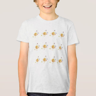 T-shirt-design för barn med planetnamn t shirt