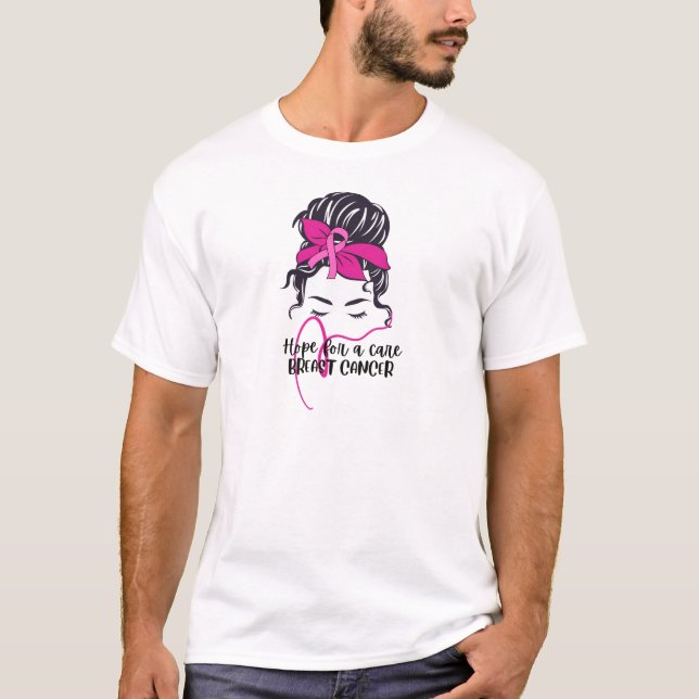 T-shirt-design för cancervård t shirt (Framsida)