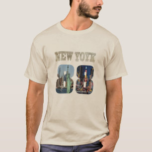 T-shirt-design för frihetsgudinnan i New York Tee Shirt