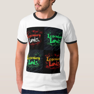 T-shirt-design för legendary Lands T Shirt